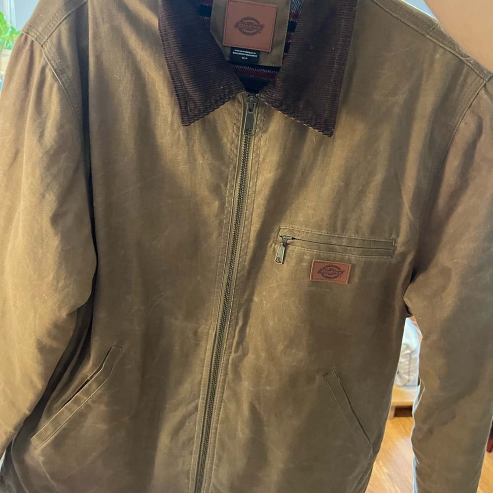 Dickies Waxed Canvas Brown Jacket